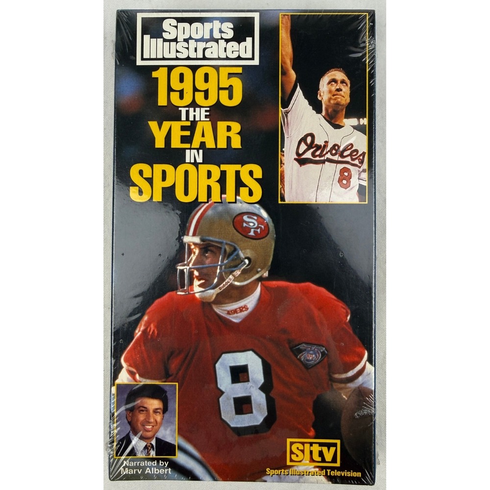 Sports Illustrated 1995 The Year In Sports VHS Tape Marv Albert - Picture 1 of 3